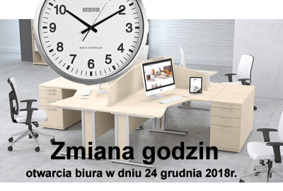 zmiana dodzin otwarcia biura 24 12 2018 400x270 - Informacja o dniu wolnym