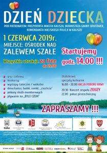 plakat dd19 kalisz aglomeracja 209x300 - Zapraszamy na Festyn z okazji Dnia Dziecka na terenie Aglomeracji Kalisko – Ostrowskiej