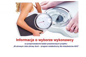 info wykonawca badania przesiewowe 300x200 - Informacja o umorzeniu postępowania na przeprowadzenie badań przesiewowych kwalifikujących do udziału w projekcie