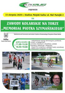 s28bw 5e20081314470 0001 211x300 - Zawody Kolarskie na Torze "Memoriał Piotra Szymańskiego" - 15 sierpnia 2020 r.