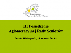 ars 24.09.2020 300x225 - III Posiedzenie Aglomeracyjnej Rady Seniorów - zaproszenie