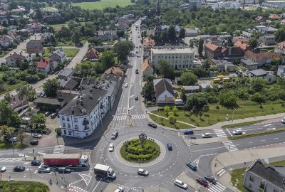 Panorama Kalisza - droga wojewódzka nr 450