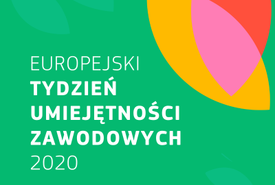 Plakat promujący Europejski Tydzień Umiejętności Zawodowych