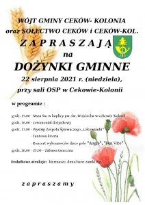 "dożynki ceków"