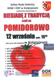 gmina ostrow festyn 208x300 - KOŁĄTAJEW ZAPRASZA - JUŻ W NAJBLIŻSZĄ NIEDZIELĘ POMIDOROWA BIESIADA