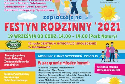 festyn rodzinny 2021 odolanow 400x270 - Festyn Rodzinny w Odolanowie.