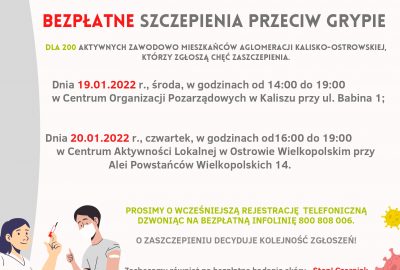 kopia bezplatne szczepienia przeciw grypie. 13012022 page 0001 400x270 - BEZPŁATNE SZCZEPIENIA PRZECIW GRYPIE.