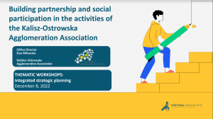 fa eu ako 1 300x168 - Stowarzyszenie Aglomeracja Kalisko-Ostrowska była obecna na pierwszej Wymianie Wiedzy w ramach projektu Obszary Funkcjonalne w UE