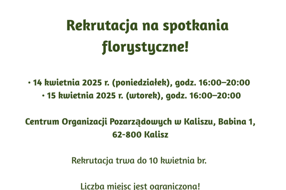 florystyka wielkanoc sako 950x630 - Rekrutacja na spotkania florystyczne o tematyce wielkanocnej