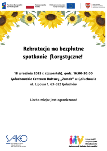 warsztaty goluchow 18.09.2025 212x300 - Rekrutacja na spotkanie florystyczne - 18 września 2025 r. - Gołuchowskie Centrum Kultury „Zamek” w Gołuchowie