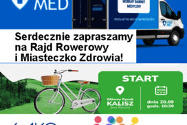 Rajd rowerowy plus miasteczko zdrowia 2025 272x182 - Serdecznie zapraszamy na Rajd Rowerowy i Miasteczko Zdrowia!