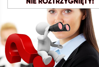 Konkurs nie rozstrzygniety 400x270 - Nabór na stanowisko pracy Specjalisty ds. księgowości i rozliczania projektów w Biurze Stowarzyszenia Aglomeracji Kalisko-Ostrowskiej nie został rozstrzygnięty.