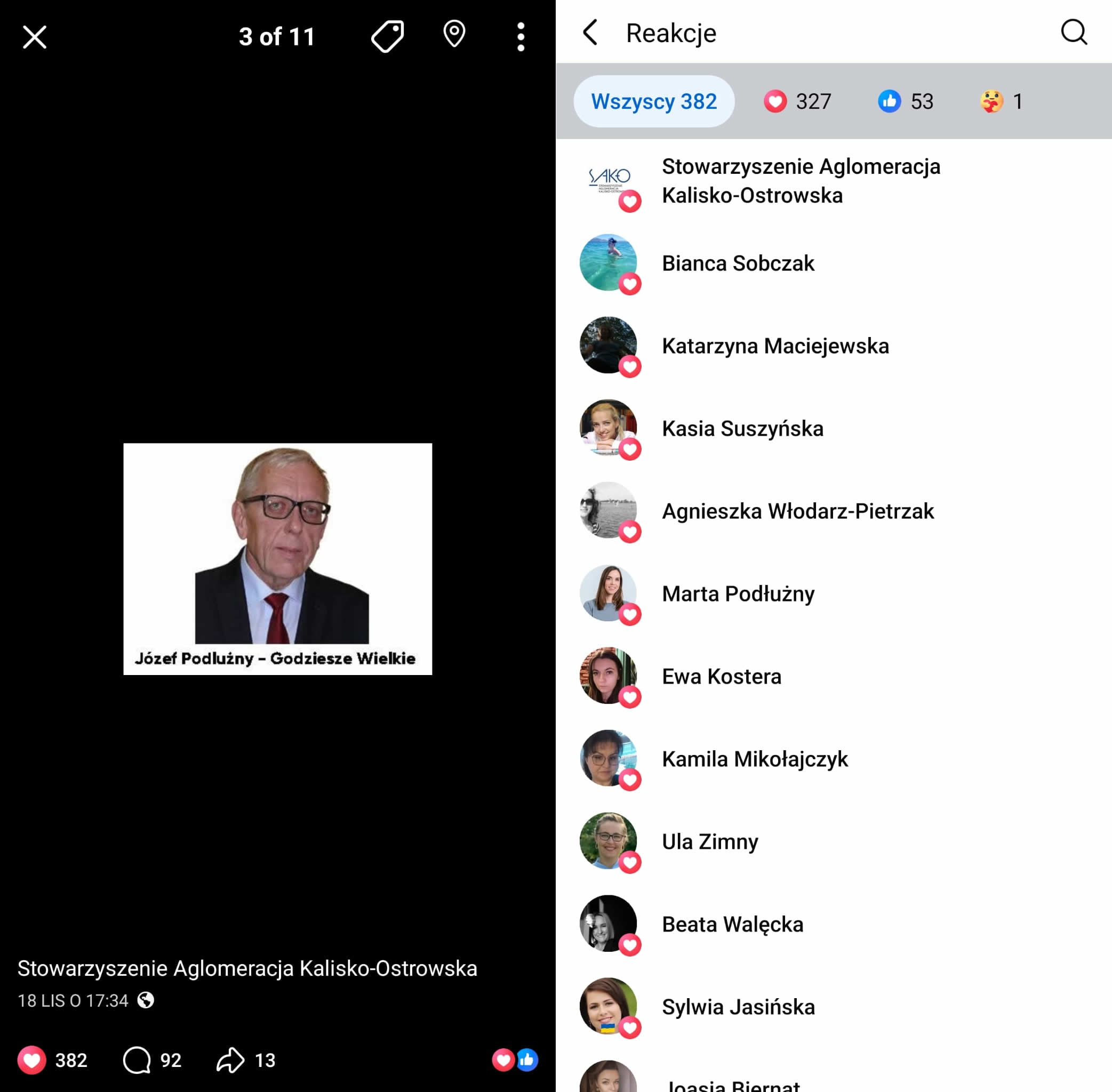 04 wyniki plebiscyt 2025 Jozef Podluzny - Wyniki plebiscytu &bdquo;Seniorka lub senior 2025 roku w Aglomeracji Kalisko-Ostrowskiej&rdquo;