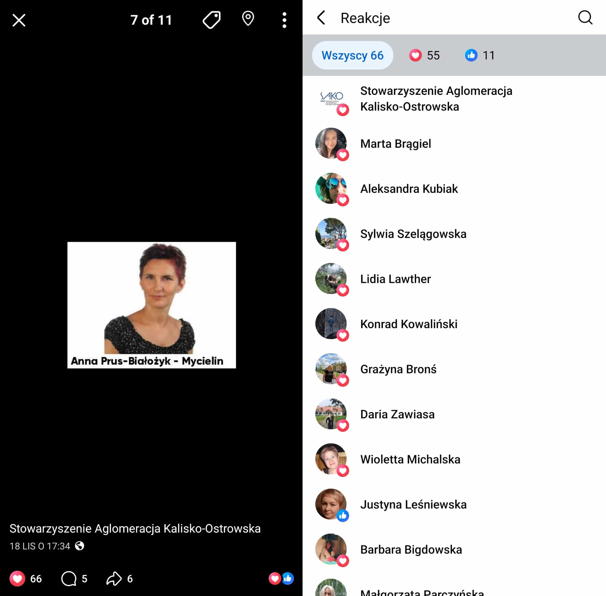 11 wyniki plebiscyt 2025 Anna Prus Bialozyk - Wyniki plebiscytu &bdquo;Seniorka lub senior 2025 roku w Aglomeracji Kalisko-Ostrowskiej&rdquo;