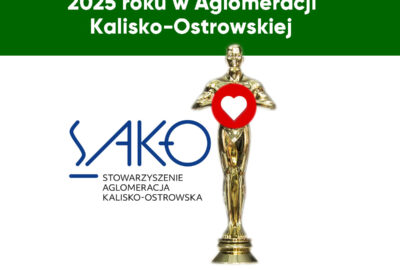 Plakat Plebiscyt Seniorka Senior AKO 2025 400x270 - Wyniki plebiscytu „Seniorka lub senior 2025 roku w Aglomeracji Kalisko-Ostrowskiej”