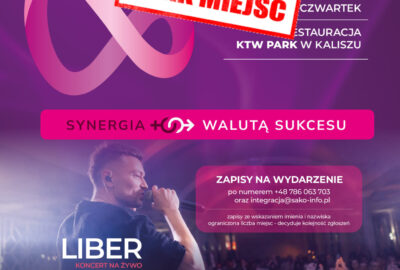 Forum kobiet brak miejsc 400x270 - Liczba miejsc na wydarzenie "Forum kobiet" została wyczerpana