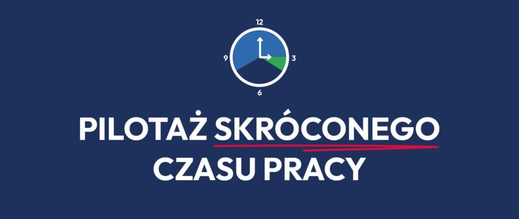 skrocony czas pracy projekt pilotazowy 1024x432 - Informacja o zmianie godzin pracy Biura Stowarzyszenia Aglomeracja Kalisko-Ostrowska