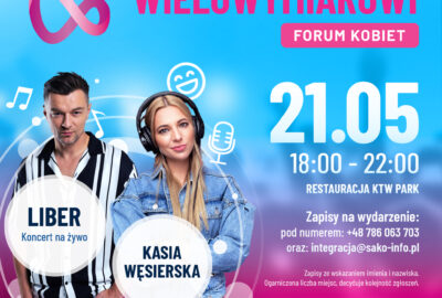 forum kobiet 20260521 400x270 - II Aglomeracyjna Gala Wielowymiarowi - Forum Kobiet