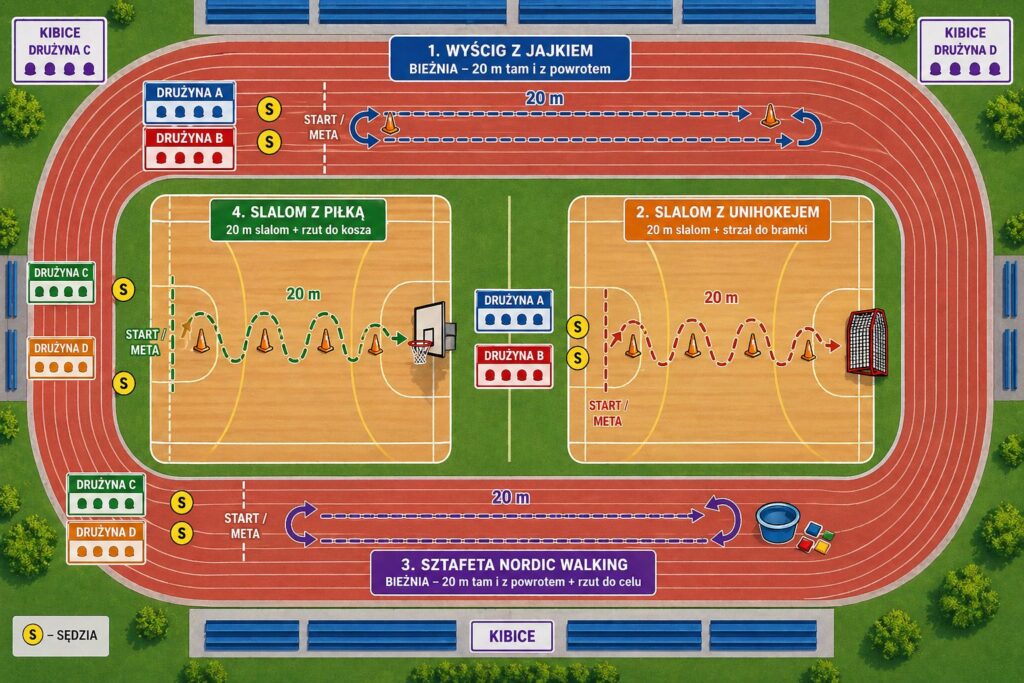 Spartakiada seniorow 2026 mapkaP 1024x683 - III Aglomeracyjna Spartakiada Senior&oacute;w już 21 czerwca w Lewkowie