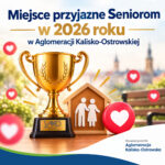 Plakat - Miejsce przyjazne Seniorom w 2026 roku