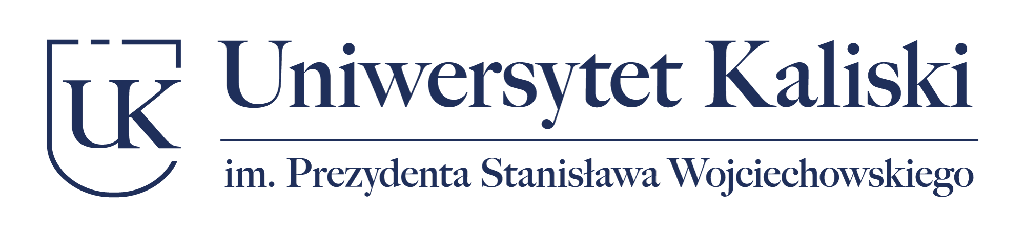 Logo Uniwersytetu Kaliskiego - Partnera Aglomeracji Kalisko-Ostrowskiej